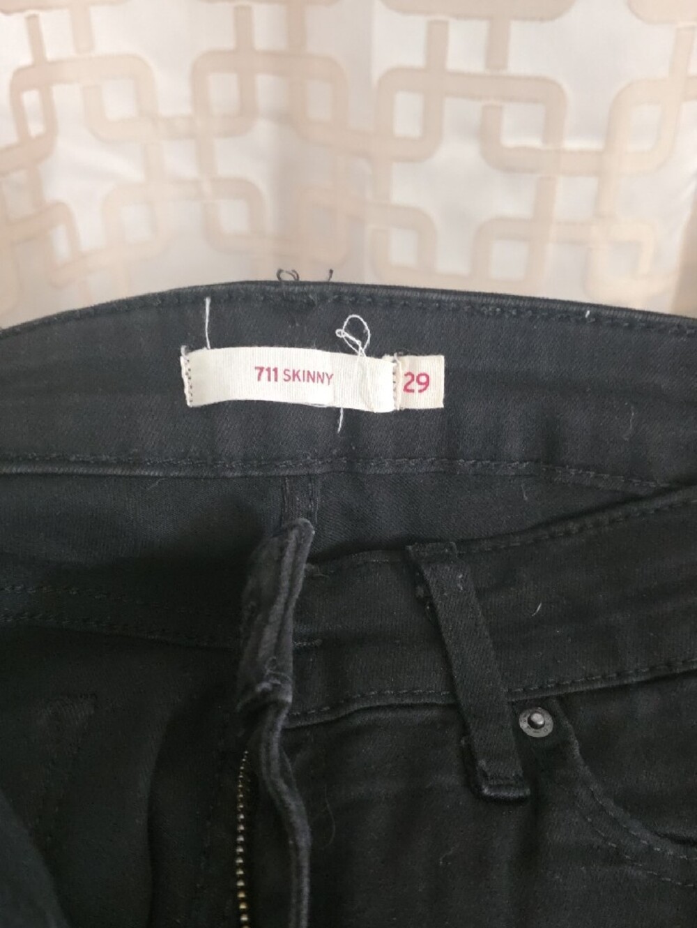 Signature by Levi Strauss Black Skinny Jeans - Picture 2 of 5